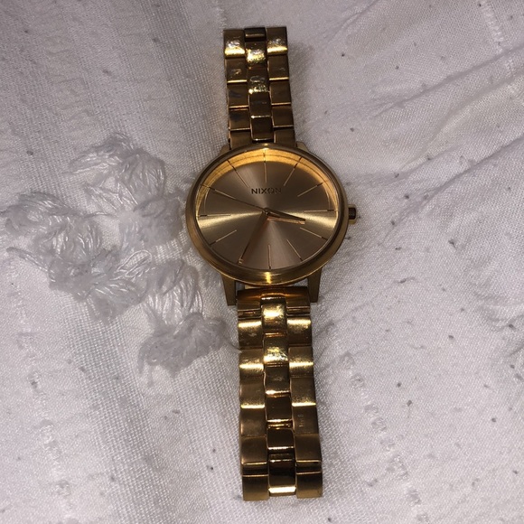 USED GOLD NIXON WATCH OBO - Picture 6 of 11